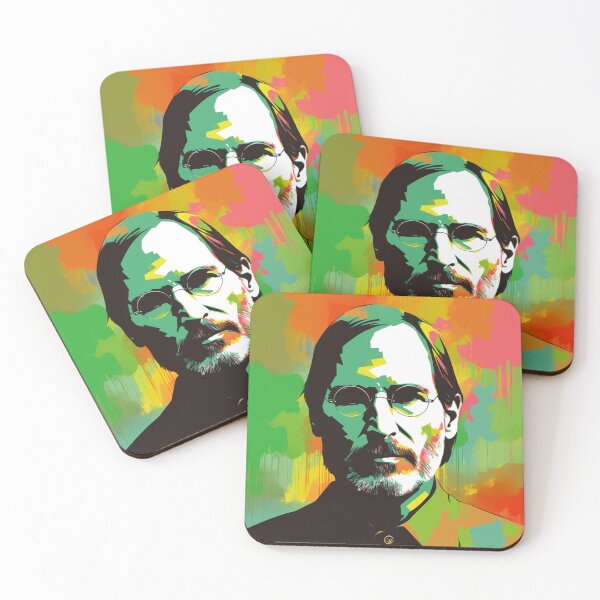 Item preview, Steve Jobs Pop Art Celebrity Portrait designed and sold by artbybodhi.