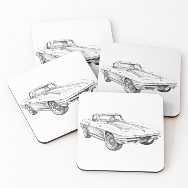 Item preview, A Vintage 1963-1967 Corvette  designed and sold by Sketch-Shack.