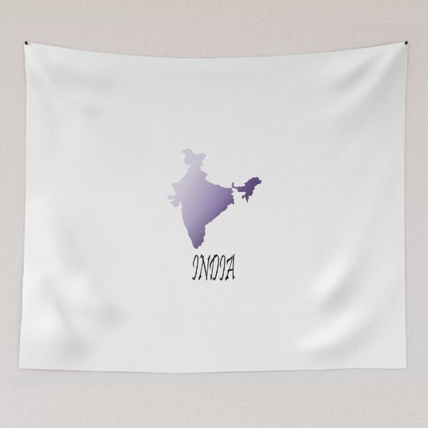 Item preview, Silueta del país de la India designed and sold by CalRay.