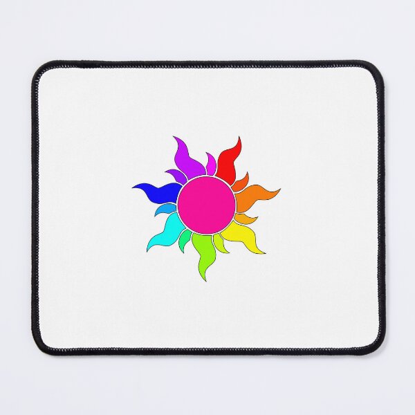 Item preview, Rainbow Tangled Sun designed and sold by doria-photos.