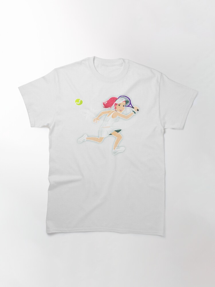 Thumbnail 2 of 7, Classic T-Shirt, Anyone for Tennis? designed and sold by cgsketchbook.