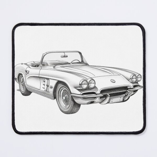 Item preview, A Vintage 1953-1962 Corvette designed and sold by Sketch-Shack.