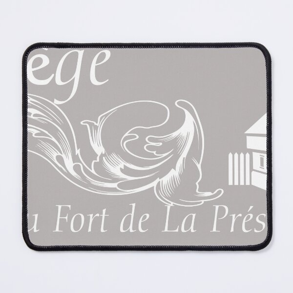 Aperçu de l'œuvre Le Siège Logo Blanc créée et vendue par LaPresentation.
