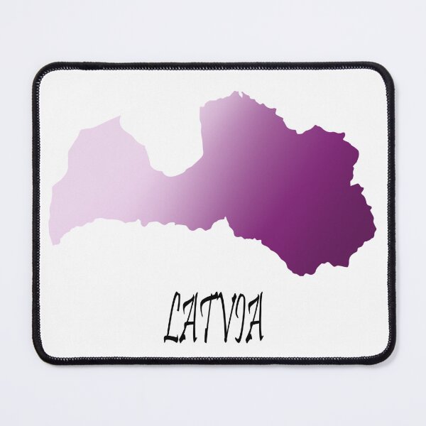 Item preview, Latvia Country Silhouette designed and sold by CalRay.
