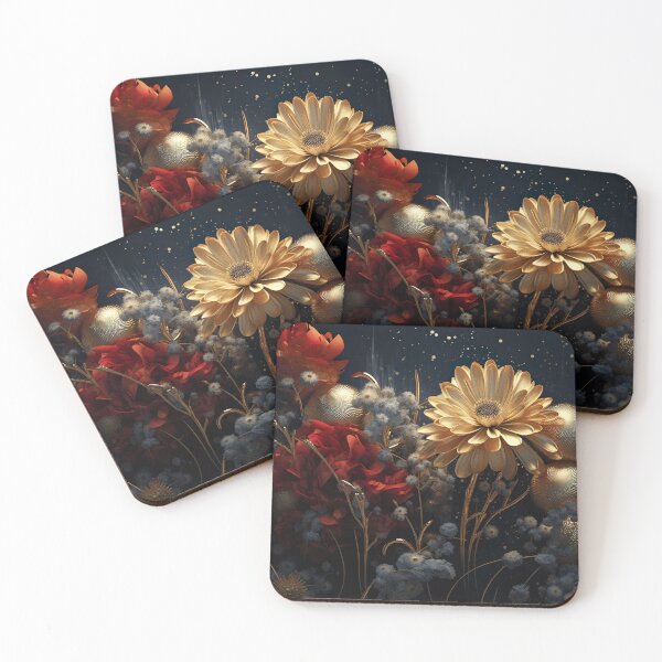 Item preview, Bohemian Vintage Luxury Flowers | Modern Floral Boho Abstract Blooming Bohemian Oasis designed and sold by Bored Elon.