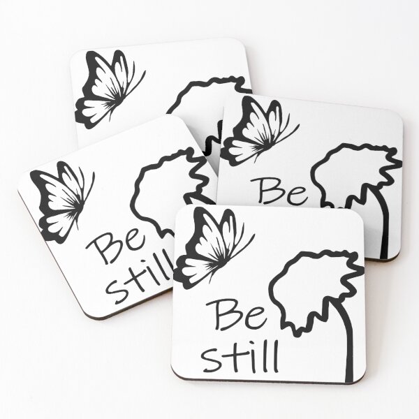 Artikelvorschau, Seien Sie still mit Butter- und Blumensilhouette entworfen und verkauft von SunnyDazDesign.