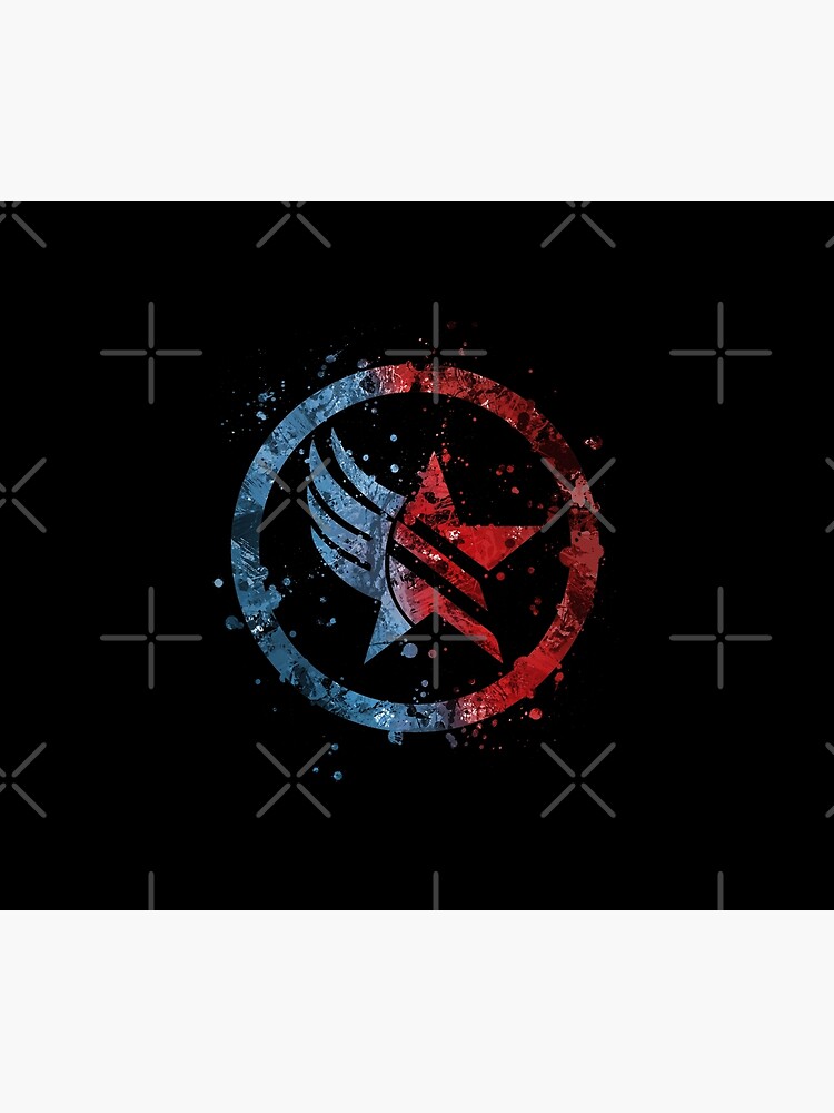 Mass Effect Renegade/Paragon Combo Splatter by jsumm52