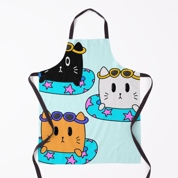 Item preview, Summer Cat Pool Party designed and sold by ScrimblyStudios.