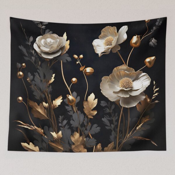 Item preview, Bohemian Vintage Luxury Flowers | Modern Floral Boho Artistic Botanical Classics designed and sold by Bored Elon.