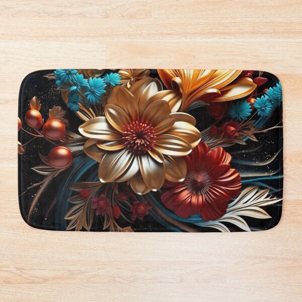 Item preview, Bohemian Vintage Luxury Flowers | Modern Floral Boho Artistic Luxe Boho Flower Melodies designed and sold by Bored Elon.