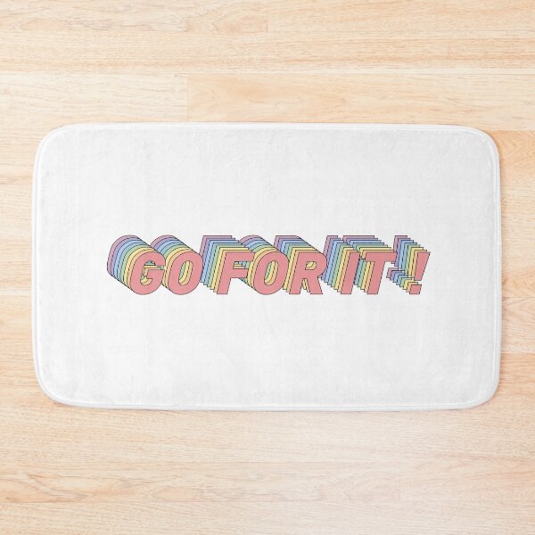 Item preview, Go For It ! | Motivational & Inspirational Typography Statement Quote designed and sold by MotivationSpark.