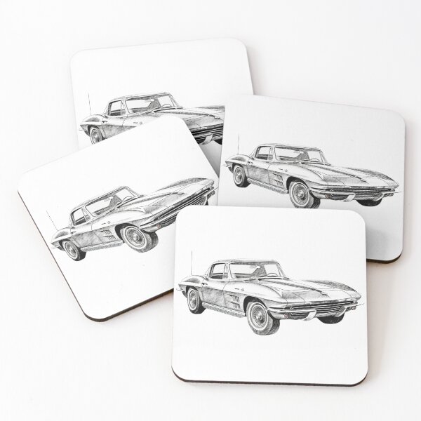Item preview, A Vintage 1963-1967 Corvette  designed and sold by Sketch-Shack.