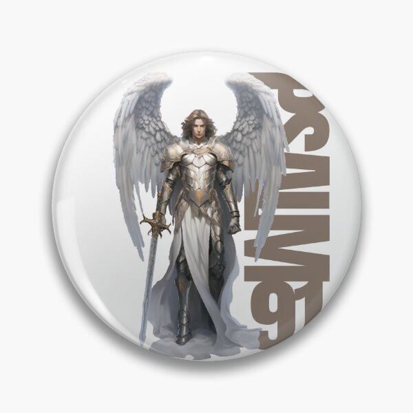Item preview, "Guardian of Light: Archangel Michael Embodying Psalm 91 ?️✨" designed and sold by KEN1ART.