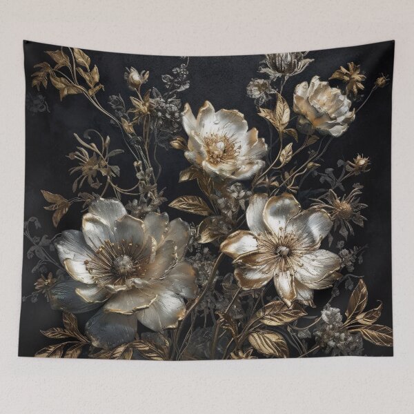 Item preview, Bohemian Vintage Luxury Flowers | Modern Floral Boho Bohemian Botanical Sanctuary designed and sold by Bored Elon.