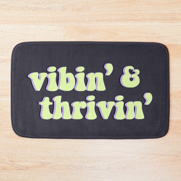 Item preview, Vibin and thrivin neon green purple aesthetic  designed and sold by Loveartse.