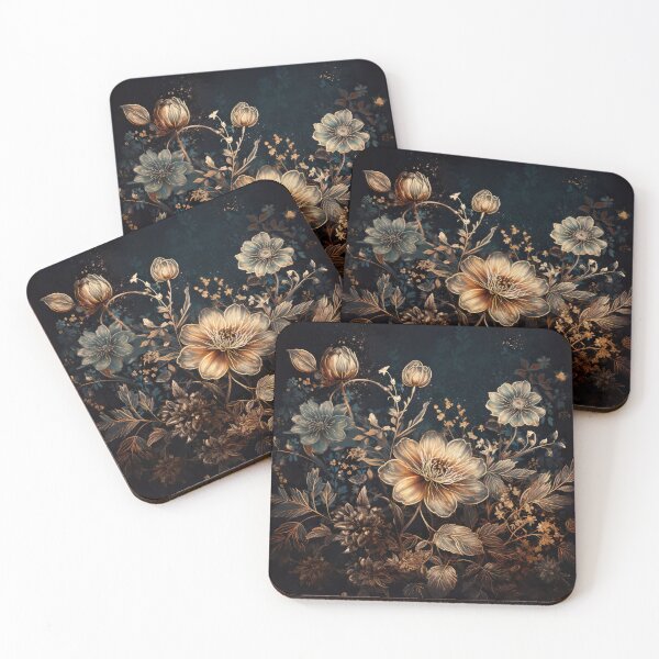 Item preview, Bohemian Vintage Luxury Flowers | Modern Floral Boho Bohemian Botanicals designed and sold by Bored Elon.