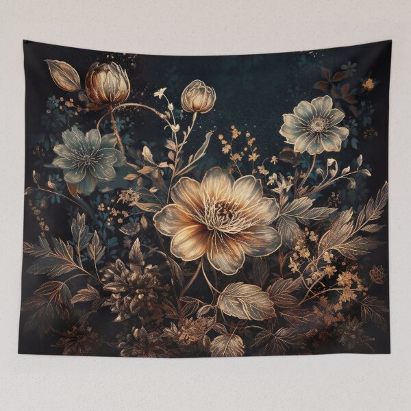 Item preview, Bohemian Vintage Luxury Flowers | Modern Floral Boho Bohemian Botanicals designed and sold by Bored Elon.