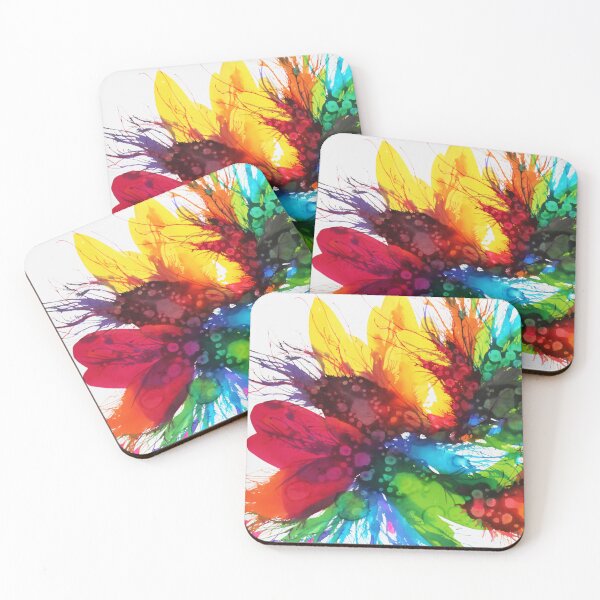 Eclosion 45 Dessous de verre (lot de 4)