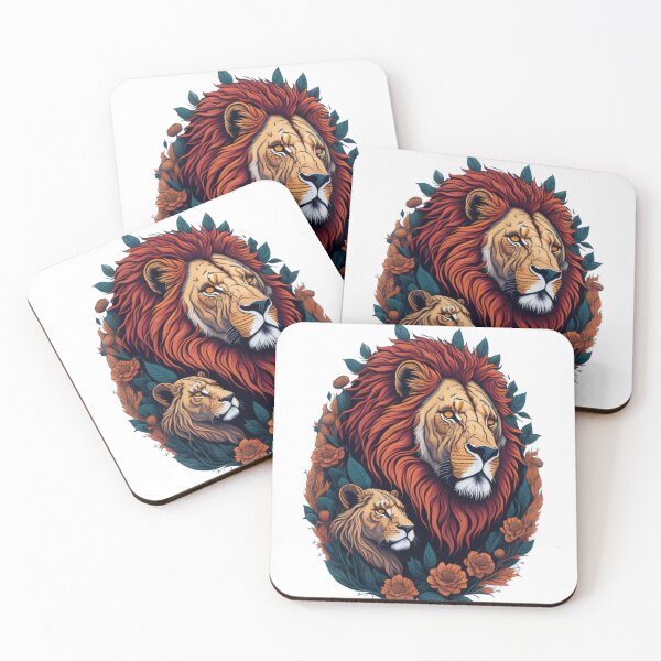 Item preview, Lion And Lioness designed and sold by Totaghyr.