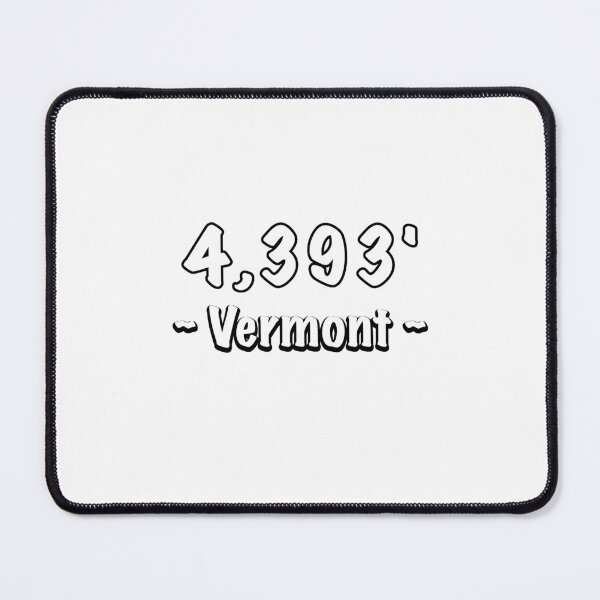 Item preview, Vermont Mount Mansfield Elevation 4,393' designed and sold by Owl House Creative.