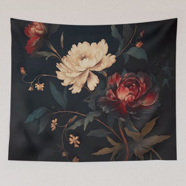 Item preview, Bohemian Vintage Luxury Flowers | Modern Floral Boho Bohemian Floral Bloom Delight designed and sold by Bored Elon.