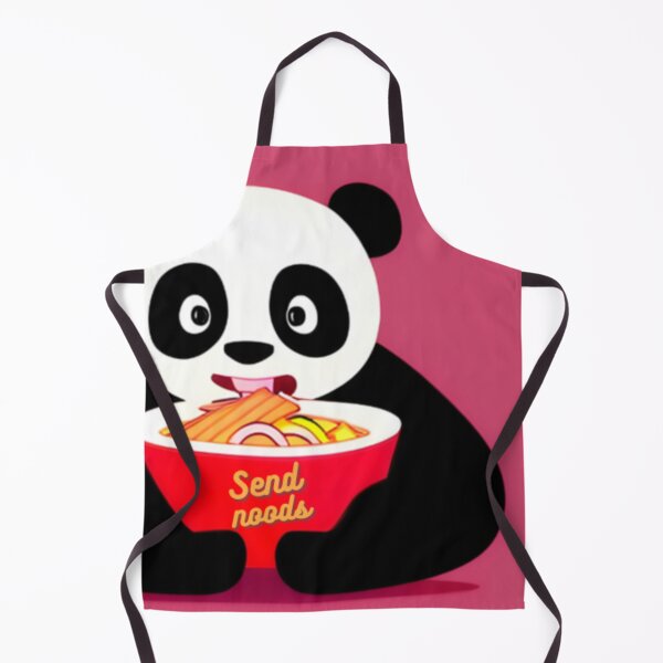 Item preview, Send noods panda eating ramen designed and sold by OfficeDoodler.