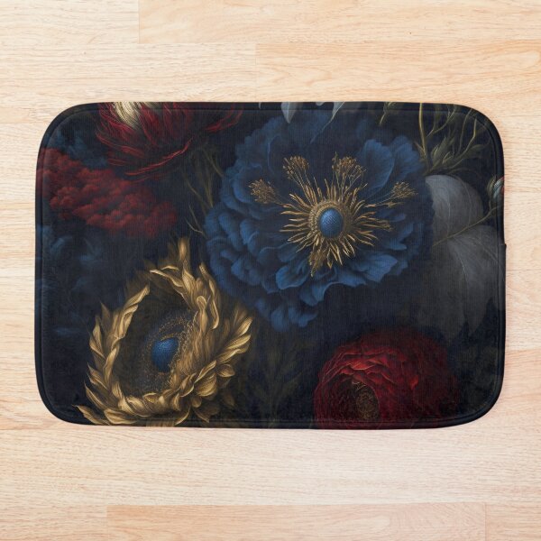 Aperçu de l'œuvre Fleurs de luxe vintage Boho | Havre de jardin bohème floral moderne et bohème créée et vendue par Bored Elon.