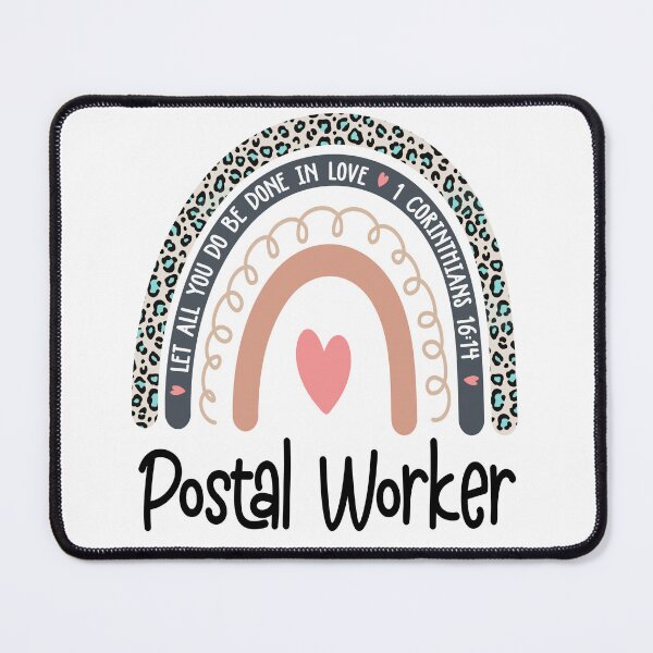 Item preview, Let All Do You Be Done In Love Postal Worker Gifts For Women Men, National Postal Workers Day Gifts designed and sold by medroc.