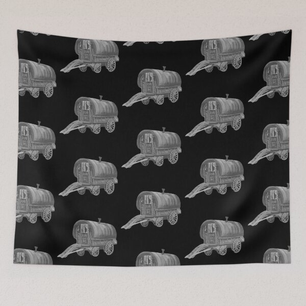 Item preview, Gypsy living wagon vardo. designed and sold by amy greaves.
