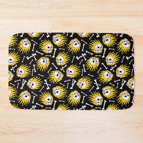Item preview, Flaming Skulls Design Pattern designed and sold by Kriengsaktalek.