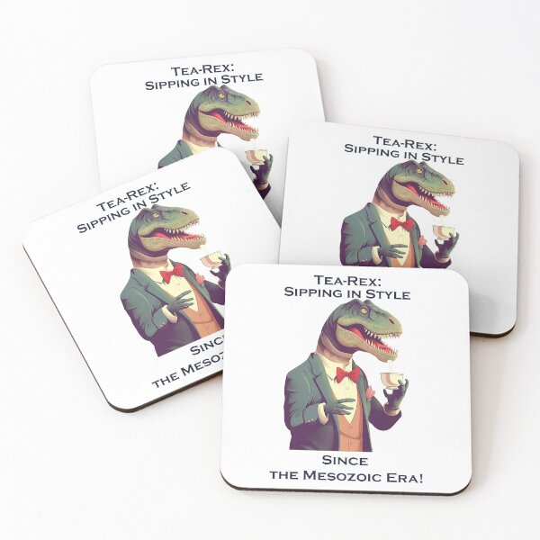 Item preview, Tea-Rex Sipping In Style Since The Mesozoic Era! designed and sold by heringa.