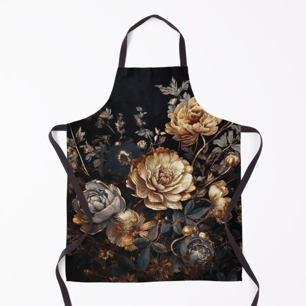 Item preview, Bohemian Vintage Luxury Flowers | Modern Golden Floral Boho Chic Blooms designed and sold by Bored Elon.