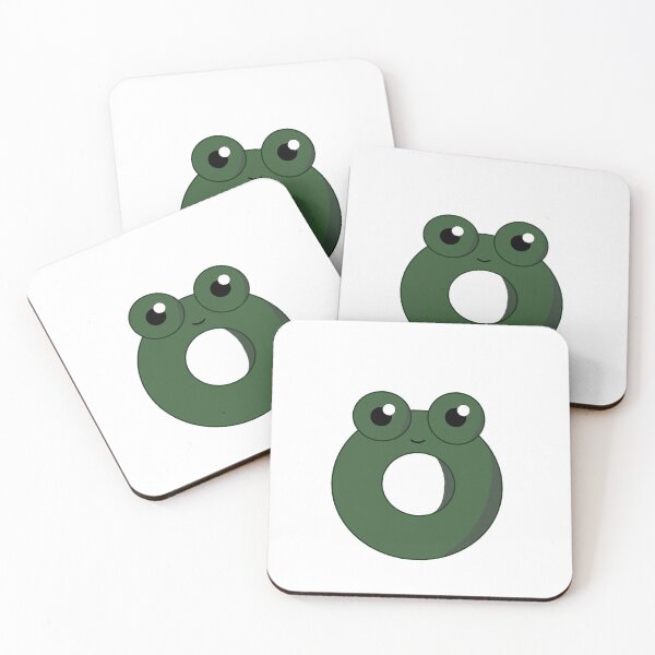 Item preview, Cute Minimalistic Frog Donut designed and sold by Kristka.