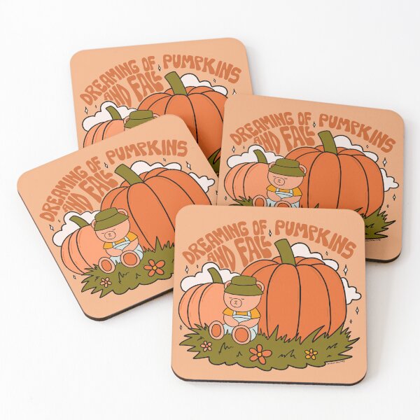 Item preview, Dreaming of Pumpkins designed and sold by doodlebymeg.