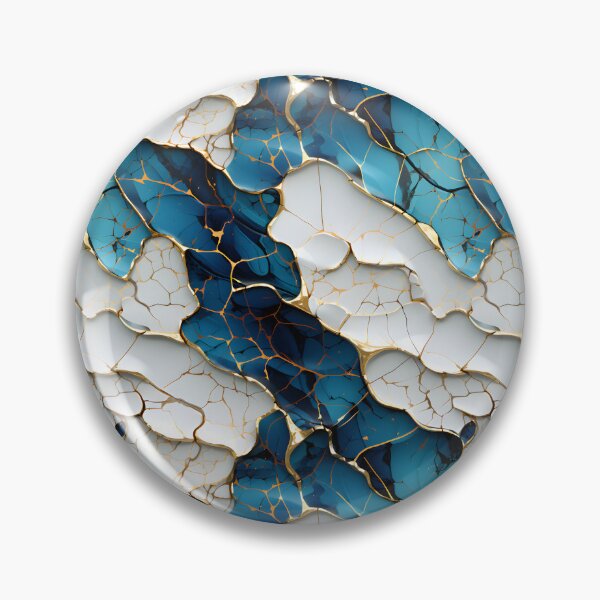 Item preview, Kintsugi ocean pattern designed and sold by liligo-art.