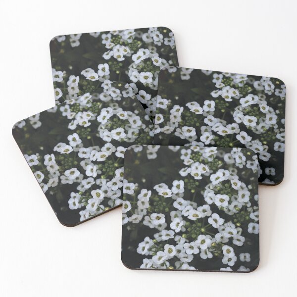 Item preview, White Alyssum Flowers designed and sold by OneCreativePup.