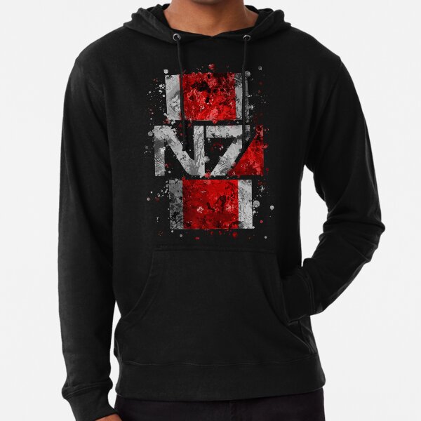 Mass Effect N7 Splatter Lightweight Hoodie