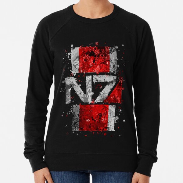 Mass Effect N7 Splatter Lightweight Sweatshirt