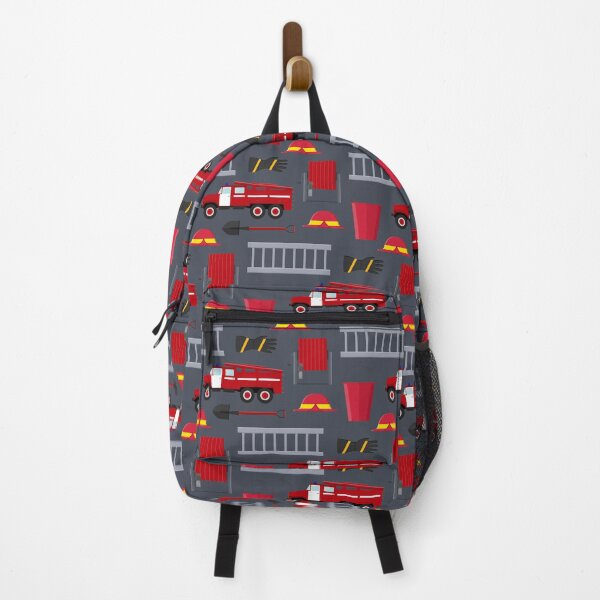 Item preview, Fire Truck Firefighter Design Pattern designed and sold by Kriengsaktalek.