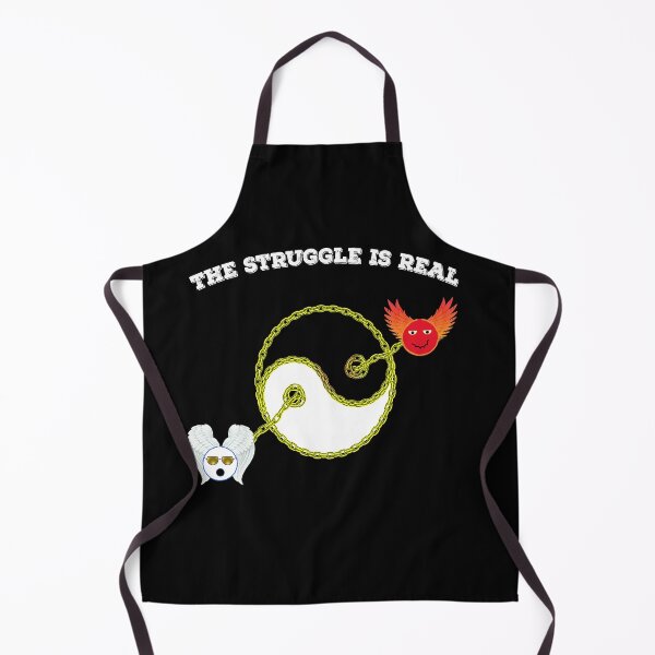 Item preview, The Struggle is Real - Black designed and sold by Twisted-Teeze.