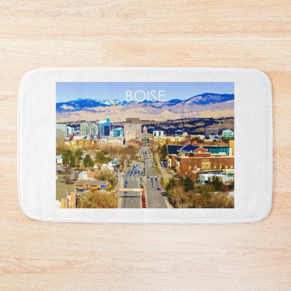 Item preview, Boise, Idaho, USA, City Print designed and sold by summattodraw.