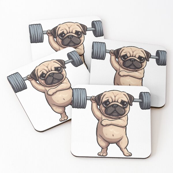 Item preview, Pug Weightlifting designed and sold by lavroshh.