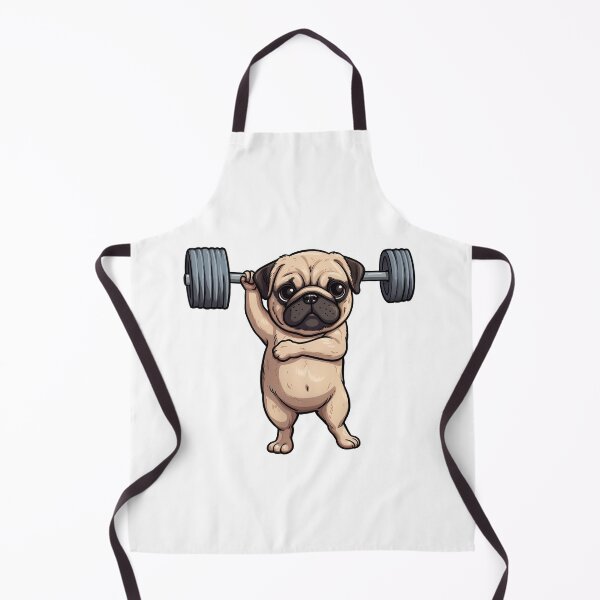 Item preview, Pug Weightlifting designed and sold by lavroshh.