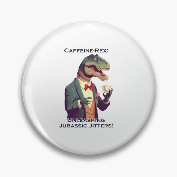 Item preview, Caffeine-Rex: desencadenando nerviosismo jurásico designed and sold by heringa.