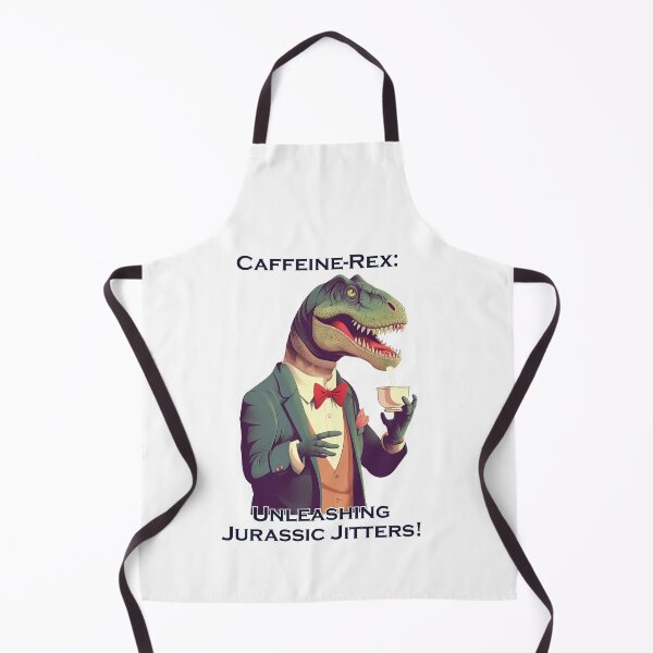 Item preview, Caffeine-Rex - Unleashing Jurassic Jitters designed and sold by heringa.