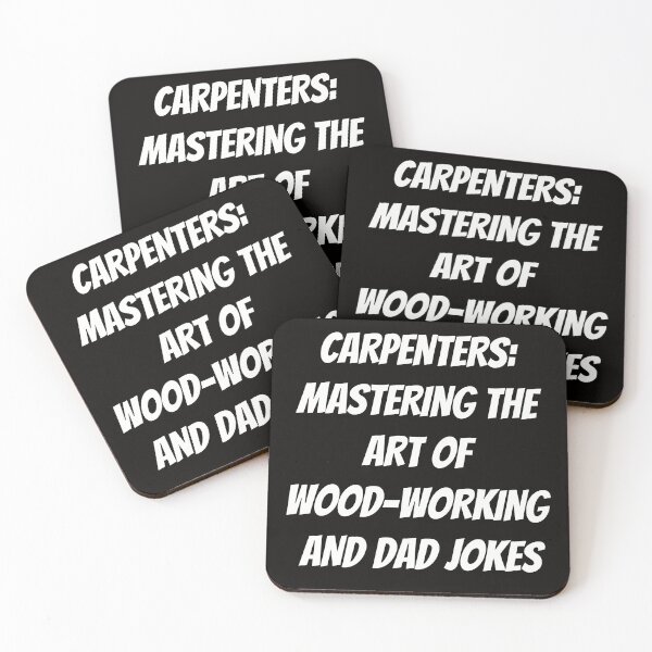 Item preview, Carpenters: Mastering the Art of Woodworking and Dad Jokes | Funny Carpenter Shirt designed and sold by TshirtWing.