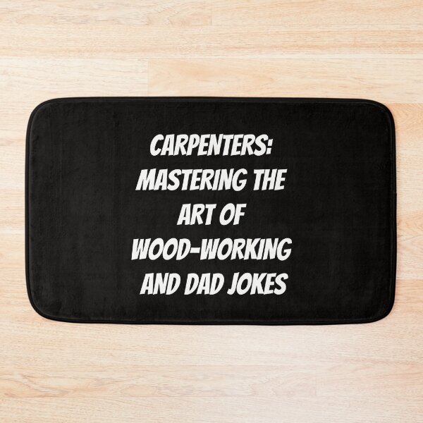 Item preview, Carpenters: Mastering the Art of Woodworking and Dad Jokes | Funny Carpenter Shirt designed and sold by TshirtWing.