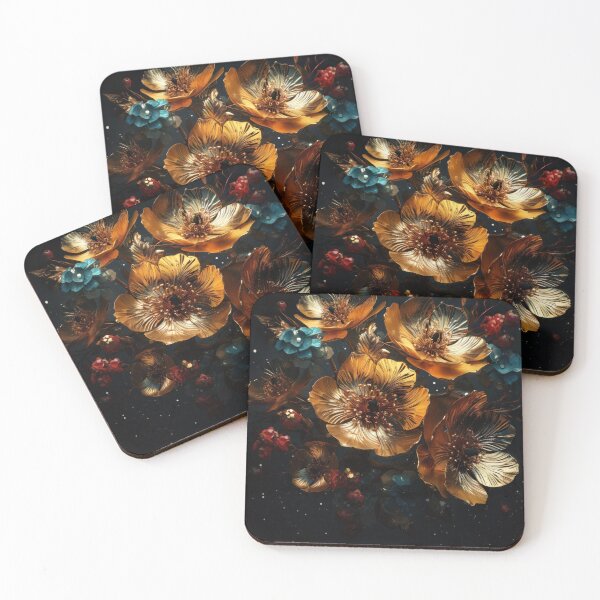 Item preview, Bohemian Vintage Luxury Flowers | Modern Floral Boho Floral Fusion designed and sold by Bored Elon.