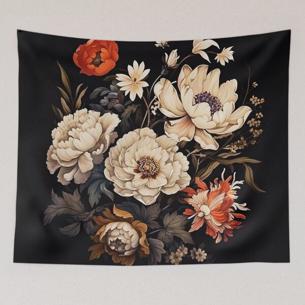 Item preview, Bohemian Vintage Luxury Flowers | Modern Floral Boho Vintage Bouquet designed and sold by Bored Elon.