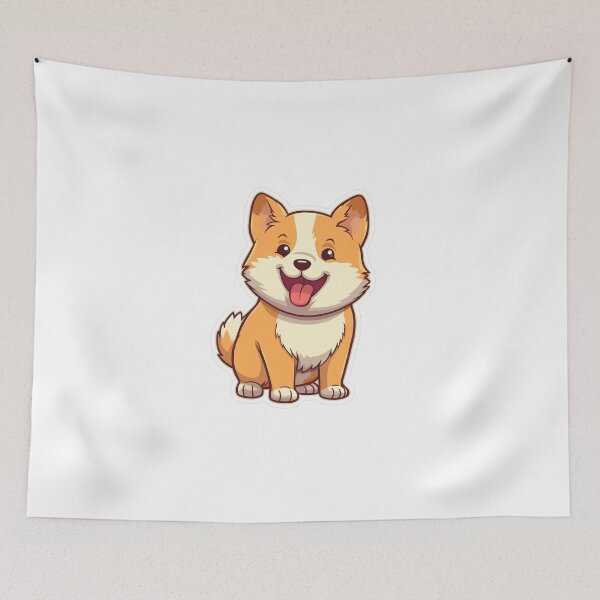 Item preview, Shuba Inu Cute Cartoon  designed and sold by redstar19.